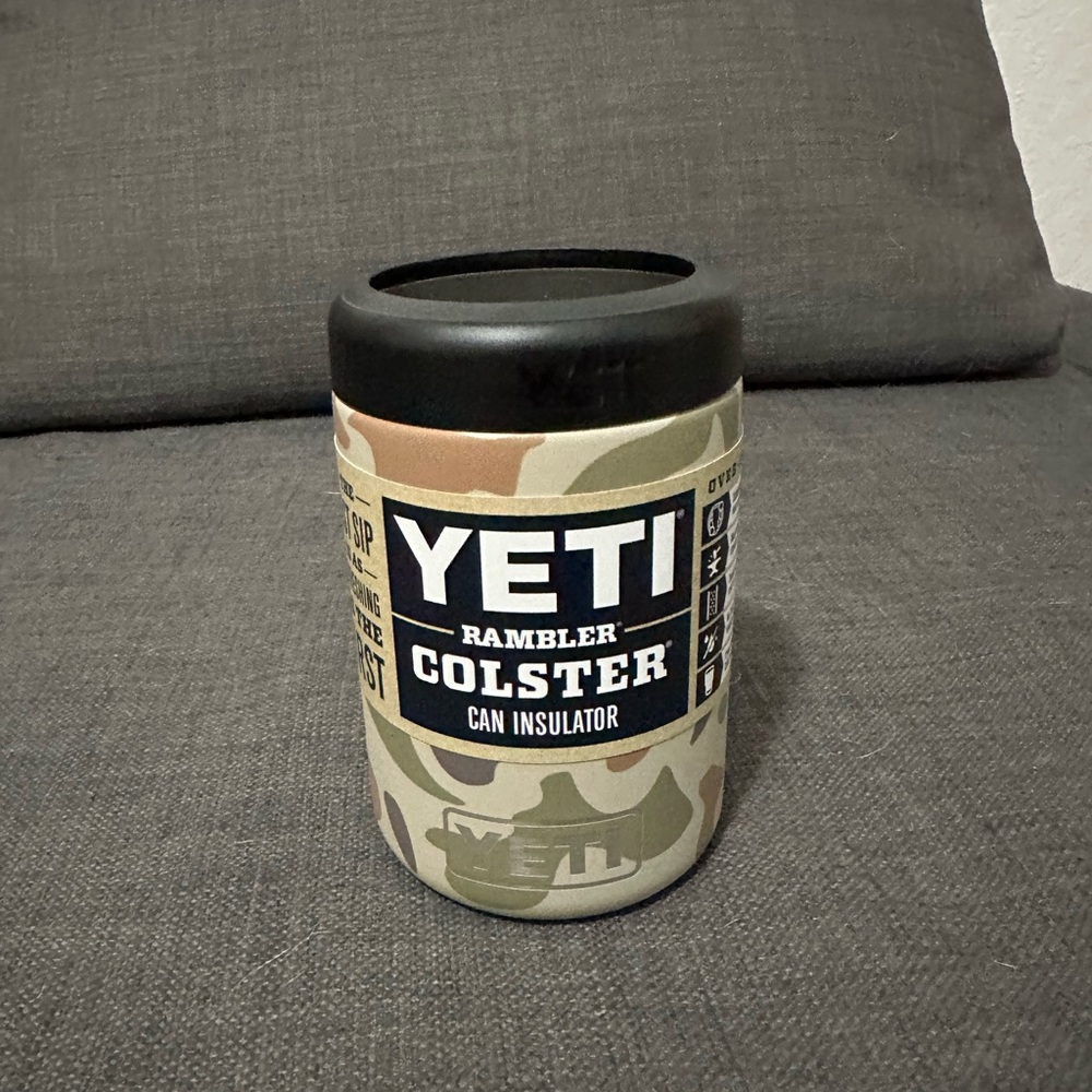 Yeti Rambler Duck Camo 12oz Colster